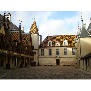 รูปถ่าย ฝรั่งเศส(France) โบนเนอ(Beaune) โรงพยาบาลเก่าโบน (ออสปิสเดอโบน)(Hospices de Beaune) 2007-01 35