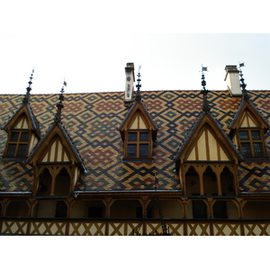 รูปถ่าย ฝรั่งเศส(France) โบนเนอ(Beaune) โรงพยาบาลเก่าโบน (ออสปิสเดอโบน)(Hospices de Beaune) 2007-01 55