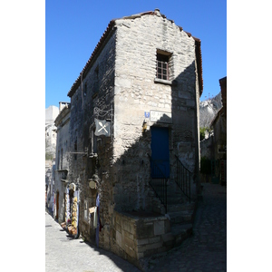 รูปถ่าย ฝรั่งเศส(France) เลส์โบเดอโพรว็องซ์(Baux de Provence) หมู่บ้านโบเดอโพรว็องส์(Baux de Provence Village) 2008-04 21