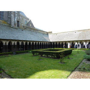 รูปถ่าย ฝรั่งเศส(France) มงแซ็งมีแชล(Mont St Michel) ระเบียงคดแอบบีมงแซ็งมีแชล(Mont St Michel Abbey Cloister) 2010-04 72