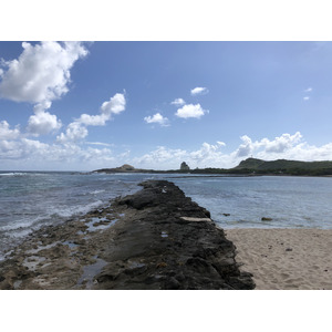 รูปถ่าย กวาเดอลูป(Guadeloupe) หาดกร็องด์อ็องส์เดซาลีน(Grande Anse des Salines Beach) 2021-02 0