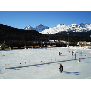 รูปถ่าย สวิสเซอร์แลนด์(Switzerland) ปองเทรซีน่า(Pontresina) 2007-01 79