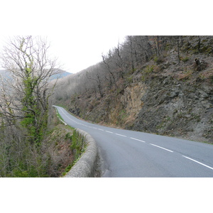 รูปถ่าย ฝรั่งเศส(France) เทือกเขาเซแวน(Cevennes Mountains) ถนนจากโกกูแรสไปฟลอรัก(Cocures to Florac road) 2008-04 29