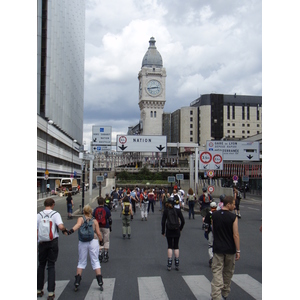 รูปถ่าย ฝรั่งเศส(France) ปารีส(Paris) เล่นสเก็ตในปารีส(Randonnee Roller et Coquillages) 2007-07 143