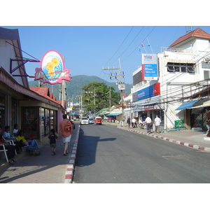 รูปถ่าย ไทย(Thailand) ภูเก็ต(Phuket) ป่าตอง(Patong) ถนนเลียบชายหาด(Beach Road) 2005-12 7