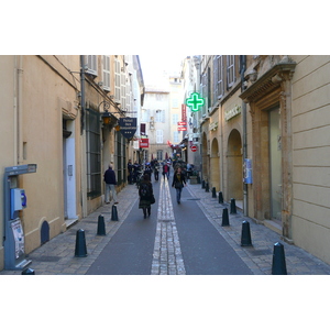 รูปถ่าย ฝรั่งเศส(France) แอ็กซ์-อ็อง-โพรว็องส์(Aix en Provence) ถนนมีราโบ(Cours Mirabeau) 2008-04 29