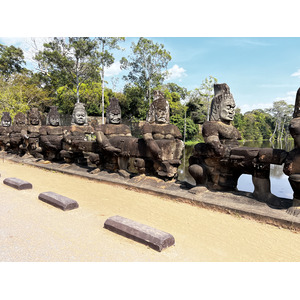 รูปถ่าย กัมพูชา(Cambodia) เสียมราฐ(Siem Reap) นครธม(Angkor Thom) 2023-01 13
