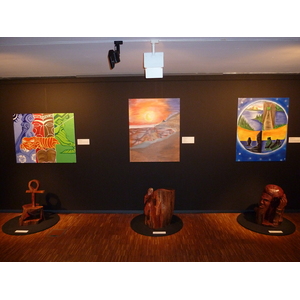 รูปถ่าย นิวแคลิโดเนีย(New Caledonia) ศูนย์วัฒนธรรมฌีบาอู(Tjibaou Cultural Centre) 2010-05 61