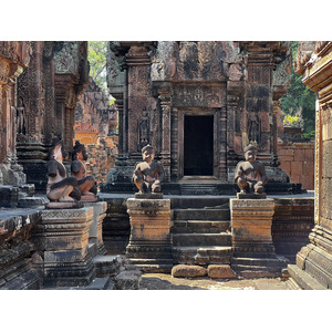 รูปถ่าย กัมพูชา(Cambodia) เสียมราฐ(Siem Reap) ปราสาทบันทายศรี(Banteay Srei) 2023-01 29