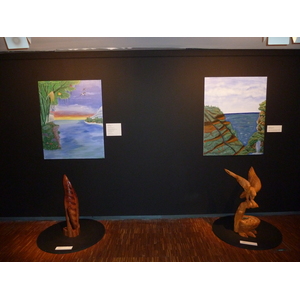 รูปถ่าย นิวแคลิโดเนีย(New Caledonia) ศูนย์วัฒนธรรมฌีบาอู(Tjibaou Cultural Centre) 2010-05 49