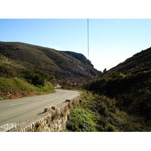 รูปถ่าย ฝรั่งเศส(France) เฟรนช์ริวิเอรา(French Riviera) ถนนช่องเขาเดอว็องส์(Col de Vence road) 2007-01 18