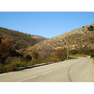 รูปถ่าย ฝรั่งเศส(France) เฟรนช์ริวิเอรา(French Riviera) ถนนช่องเขาเดอว็องส์(Col de Vence road) 2007-01 21