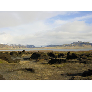 รูปถ่าย ไอซ์แลนด์(Iceland) เดียร์โฮไล(Dyrholaey) 2003-03 29