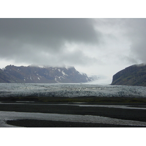 รูปถ่าย ไอซ์แลนด์(Iceland) สเกลอาราร์โจกูล(Skeioararjokull) 2003-06 3