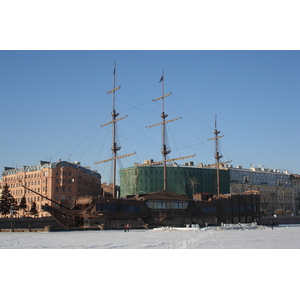 รูปถ่าย รัสเซีย(Russia) เซนต์ปีเตอร์สเบิร์ก(St Petersburg) เนวา(Neva) 2006-03 21