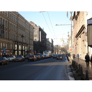 รูปถ่าย รัสเซีย(Russia) เซนต์ปีเตอร์สเบิร์ก(St Petersburg) ถนนเนฟสกี(Nevsky Prospect) 2006-03 33