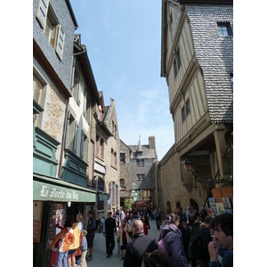 รูปถ่าย ฝรั่งเศส(France) มงแซ็งมีแชล(Mont St Michel) หมู่บ้านมงแซ็งมีแชล(Mont St Michel Village) 2010-04 20