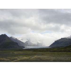 รูปถ่าย ไอซ์แลนด์(Iceland) สกาตาเฟลส์โจกูล(Skaftafellsjokull) 2003-06 42