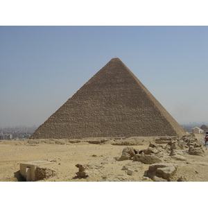 รูปถ่าย อียิปต์(Egypt) มหาพีระมิดแห่งกีซา(Giza Pyramids) 2004-09 12