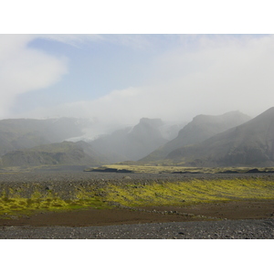 รูปถ่าย ไอซ์แลนด์(Iceland) สกาตาเฟลส์โจกูล(Skaftafellsjokull) 2003-06 22