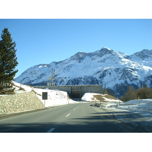 รูปถ่าย สวิสเซอร์แลนด์(Switzerland) ถนนจากคูร์ไปเซนต์มอริตซ์(Chur to St Moritz Road) 2007-01 47