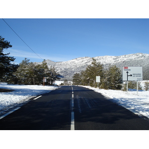 รูปถ่าย ฝรั่งเศส(France) ถนนจากกูร์เซกูลไปเกรโอลีแยร์-เล-เนจ(Coursegoule to Greolieres les neiges road) 2007-01 115