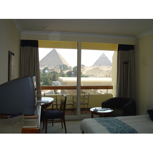 รูปถ่าย อียิปต์(Egypt) กีซ่า(Giza) โรงแรมเลอเมอริเดียน พีระมิดส์(Le Meridien Pyramids) 2004-09 21