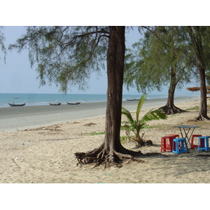 รูปถ่าย พม่า(Myanmar) หาดหม่องมะกัน(Maungmagan beach) 2005-01 2