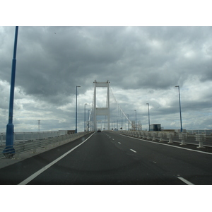 รูปถ่าย อังกฤษ(United Kingdom) เซเวิร์น  บริดจ์(Severn bridge) 2006-05 4