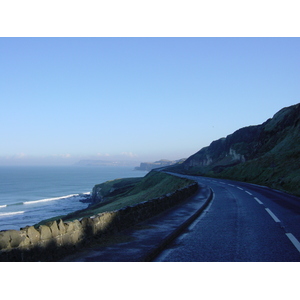 รูปถ่าย ไอร์แลนด์เหนือ(North Ireland) ชายฝั่งแอนทริม(Antrim coast) 2001-02 5