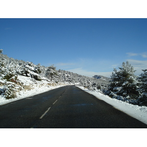 รูปถ่าย ฝรั่งเศส(France) ถนนจากกูร์เซกูลไปเกรโอลีแยร์-เล-เนจ(Coursegoule to Greolieres les neiges road) 2007-01 59