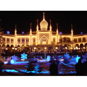 รูปถ่าย เดนมาร์ก(Denmark) โคเปนเฮเกน(Copenhagen) สวนสาธารณะทิโวลี(Tivoli Park) 2004-11 60