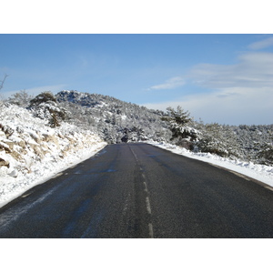 รูปถ่าย ฝรั่งเศส(France) ถนนจากกูร์เซกูลไปเกรโอลีแยร์-เล-เนจ(Coursegoule to Greolieres les neiges road) 2007-01 71