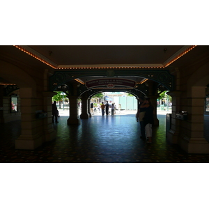 รูปถ่าย ฝรั่งเศส(France) ดิสนีย์แลนด์ปารีส(Disneyland Paris) เมนสตรีต(Main Street) 2007-07 20