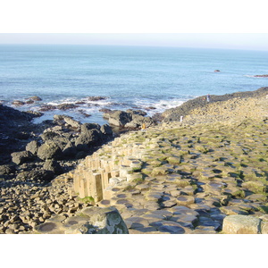 รูปถ่าย ไอร์แลนด์เหนือ(North Ireland) ไจแอนต์สคอสเวย์(Giant's Causeway) 2001-02 1