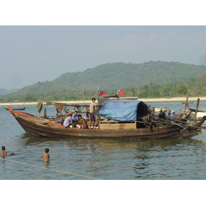 รูปถ่าย พม่า(Myanmar) หาดหม่องมะกัน(Maungmagan beach) 2005-01 64