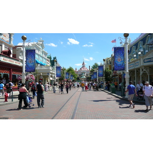 รูปถ่าย ฝรั่งเศส(France) ดิสนีย์แลนด์ปารีส(Disneyland Paris) เมนสตรีต(Main Street) 2007-07 12