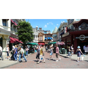 รูปถ่าย ฝรั่งเศส(France) ดิสนีย์แลนด์ปารีส(Disneyland Paris) เมนสตรีต(Main Street) 2007-07 15