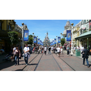 รูปถ่าย ฝรั่งเศส(France) ดิสนีย์แลนด์ปารีส(Disneyland Paris) เมนสตรีต(Main Street) 2007-07 18