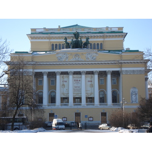 รูปถ่าย รัสเซีย(Russia) เซนต์ปีเตอร์สเบิร์ก(St Petersburg) ถนนเนฟสกี(Nevsky Prospect) 2006-03 28