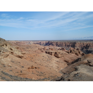 รูปถ่าย คาซัคสถาน(Kazakhstan) หุบผาชารึน(Charyn Canyon) 2007-03 55