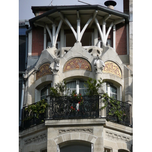 รูปถ่าย ฝรั่งเศส(France) ปารีส(Paris) คุ้มที่ 17 (17th Arrondissement) ถนนฌูฟรัว-ดาบ็อง(Rue Jouffroy d'Abbans) 2007-06 6