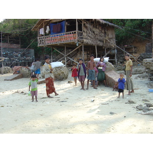 รูปถ่าย พม่า(Myanmar) หาดหม่องมะกัน(Maungmagan beach) 2005-01 40
