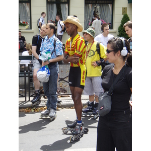 รูปถ่าย ฝรั่งเศส(France) ปารีส(Paris) เล่นสเก็ตในปารีส(Randonnee Roller et Coquillages) 2007-07 14