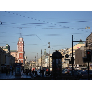 รูปถ่าย รัสเซีย(Russia) เซนต์ปีเตอร์สเบิร์ก(St Petersburg) ถนนเนฟสกี(Nevsky Prospect) 2006-03 7