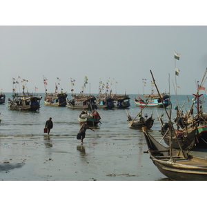 รูปถ่าย พม่า(Myanmar) หาดหม่องมะกัน(Maungmagan beach) 2005-01 63