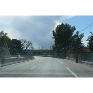 รูปถ่าย ฝรั่งเศส(France) เฟรนช์ริวิเอรา(French Riviera) ถนนจากว็องส์ไปกาญ(Vence to Cagnes road) 2008-03 0