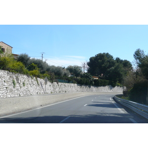 รูปถ่าย ฝรั่งเศส(France) เฟรนช์ริวิเอรา(French Riviera) ถนนจากว็องส์ไปกาญ(Vence to Cagnes road) 2008-03 8