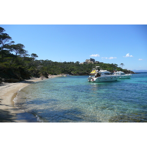 รูปถ่าย ฝรั่งเศส(France) เกาะปอร์เกอรอล(Porquerolles Island) หาดอาลีกัสตร์(Alycastre beach) 2008-05 22