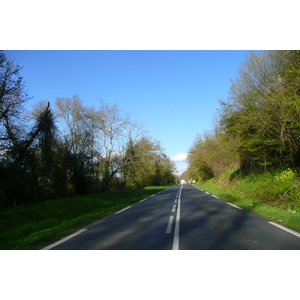 รูปถ่าย ฝรั่งเศส(France) อ็องบวซ(Amboise) ถนนจากอ็องบวซไปบลัว(Amboise to blois road) 2008-04 14